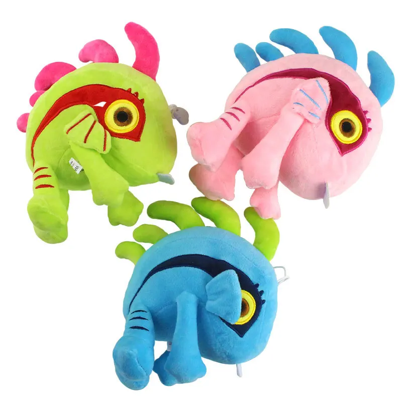 Плюшевая игрушка Murloc, 20 см, мультяшное Мягкое Животное, рыба, мягкие фигурки, плюшевая кукла для детского подарка