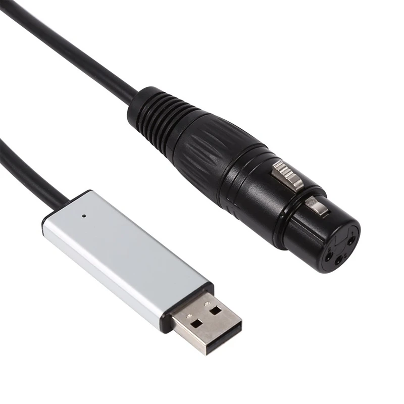 Usb к Dmx интерфейсный адаптер Led Dmx512 компьютерный ПК контроллер освещения сцены