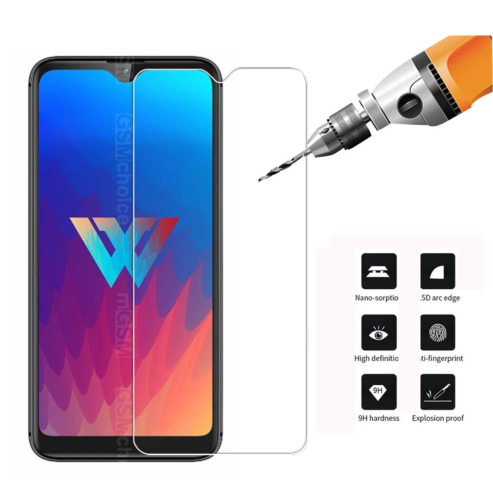 Цветная Защитная пленка для экрана из закаленного стекла LG K4 K10 K8 2016/2017 G6 K7 V20 W30 HD