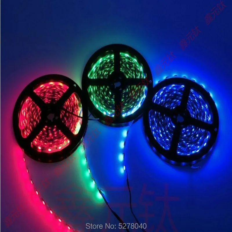 

S Form 2835 12V led strip white warm whtie red green blue 4000K golden highlight Article lamp 300leds 5meter/lot