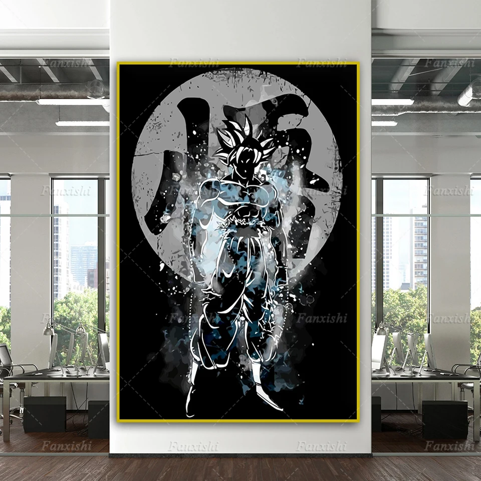 

Dragon Ball Goku Japan Anime Canvas Poster And Prints Home Bedroom Decor Pictures Wall Art Painting Modern Living Room Cuadros