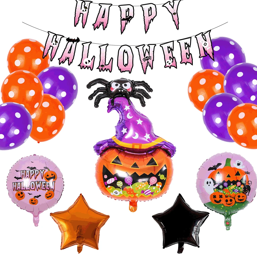 

Фотофон в виде кошки, фольгированный воздушный шар, баннер, Декор для дома и сада, реквизит в виде черепа и черепа для Хэллоуина