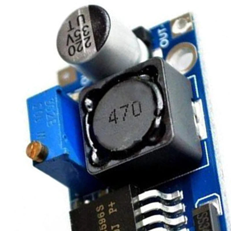 AAAE Top-DC-DC Step Down Buck Converter Module LM2596 3.2V-40V to 1.25V-35V Adjustable Power Voltage Regulator Step-Down Transfo |