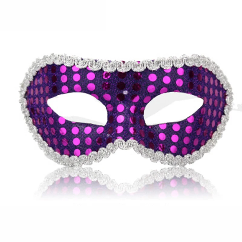 Новинка маскарадный костюм в венецианском стиле с блестками разных цветов для