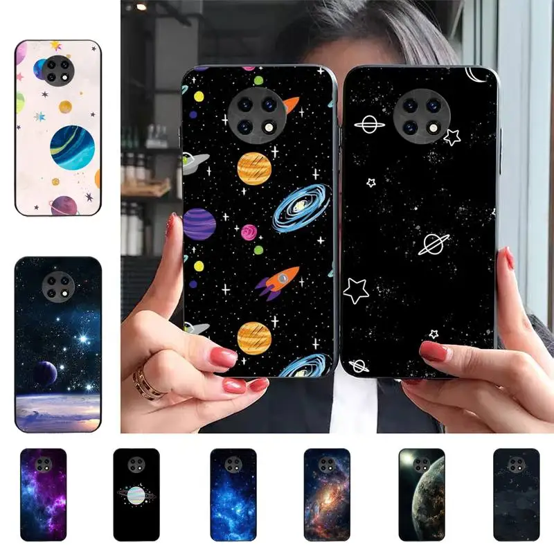 

Star Space Phone Case For Redmi 9 5 S2 K30pro Silicone Fundas for Redmi 8 7 7A note 5 5A Capa