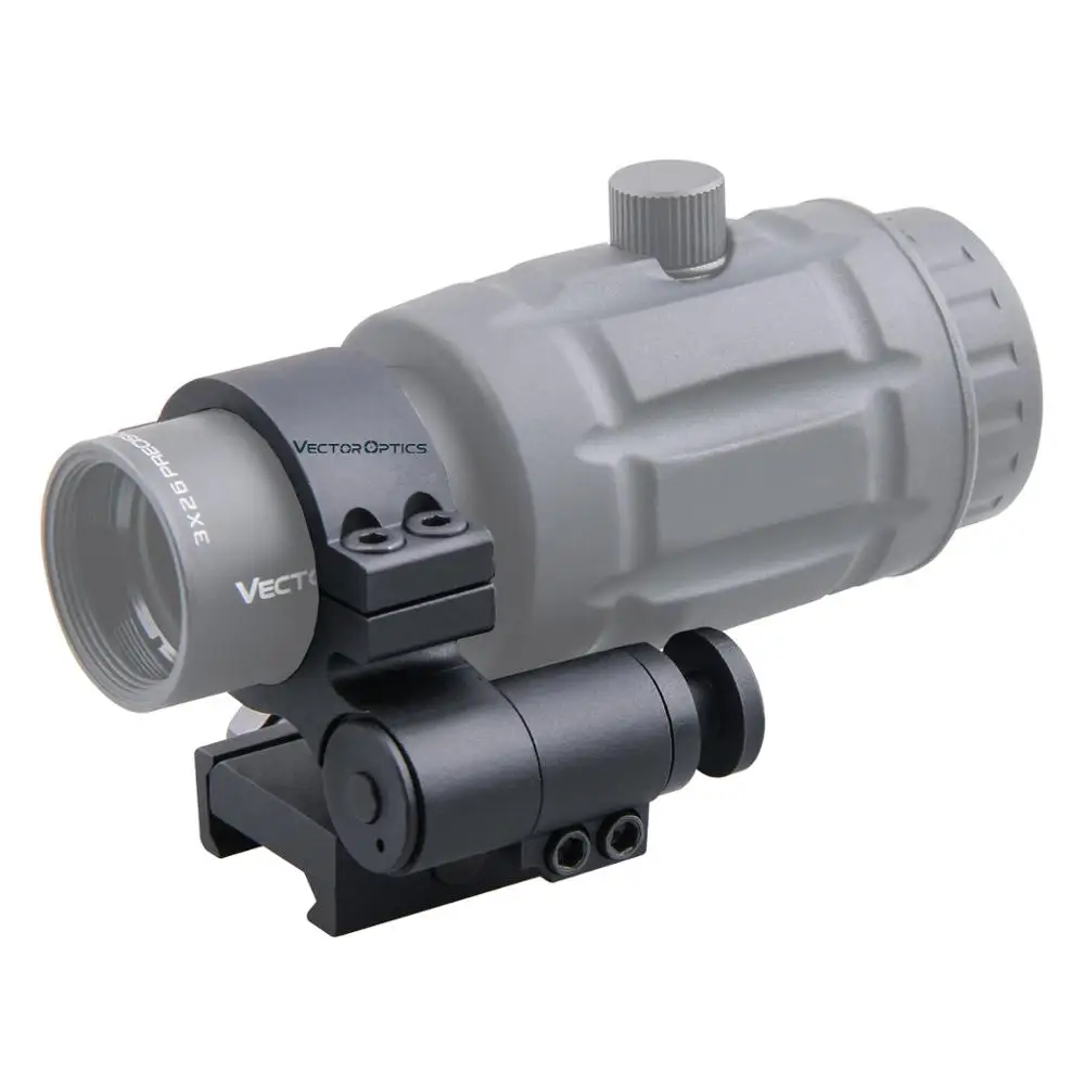 30mm Flip to Side Scope QD Mount for Vector Optics Magnifier - Fits Picatinny Weaver Ring 20mm Rail - Ideal for Holo Sights and Hunting Accessories image 4
