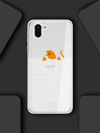 Ультратонкий Прозрачный мягкий чехол из ТПУ для Sharp Aquos R3 |