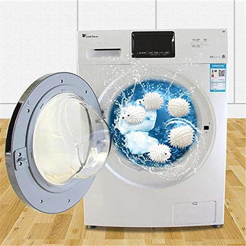 

2 Pieces Of Hedgehog Drying Ball Durable Laundry Ball Hedgehog Drying Ball Reusable Dryer Anti-static Ball