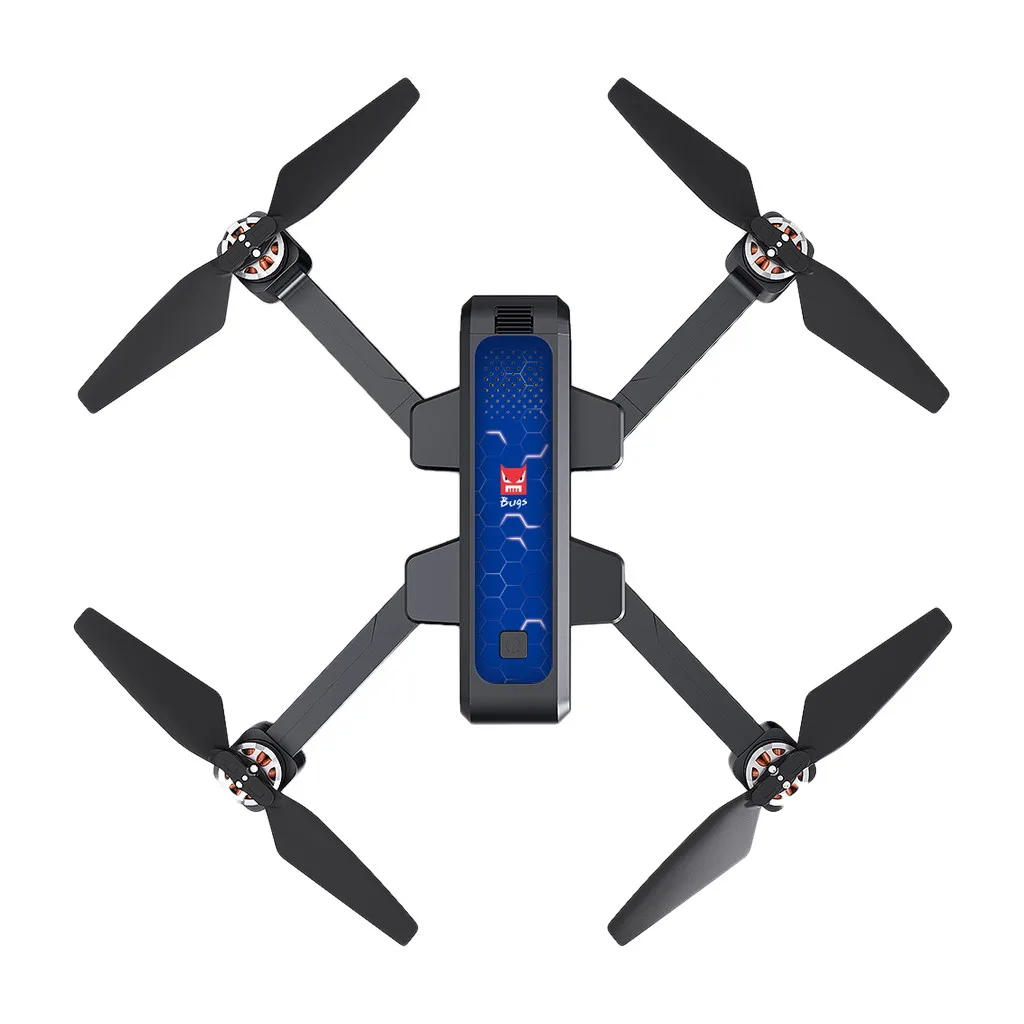 Подарки на год, игрушки для детей, игрушки для мальчиков, MJX Bugs 4 W B4W 5G wifi FPV gps, бесщеточный складной Радиоуправляемый Дрон с камерой 2K HD