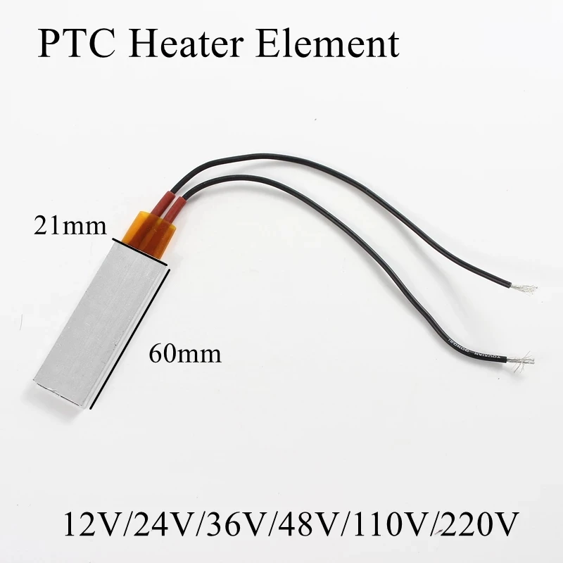 Нагревательный элемент с регулятором температуры 9 размеров 12/24/110/220 В | Дом и сад