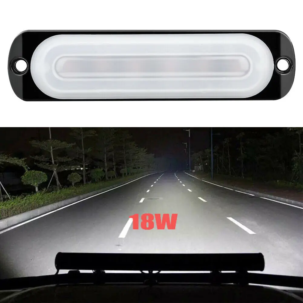 

12V 24W White 6 LED Car Truck Fog Light Lamp Off-Road Safety Urgent Signal Car LED Bulb Turn Signal Light Super Bright White