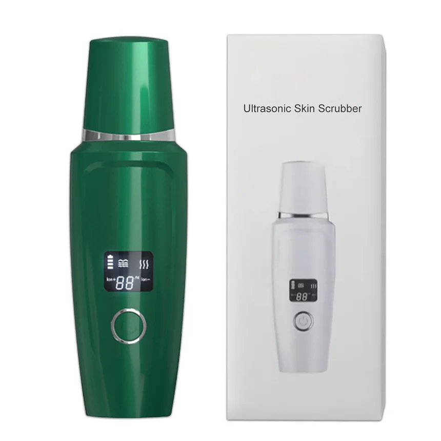 

Ultrasonic Face Cleaning Skin Scrubber Facial Cleaner Peeling Facial Blackhead Removal Pore Cleaner Face Scrubber Wholesale