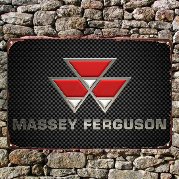 Трактора messy Ferguson современные стены металла Арт плакат из настенная