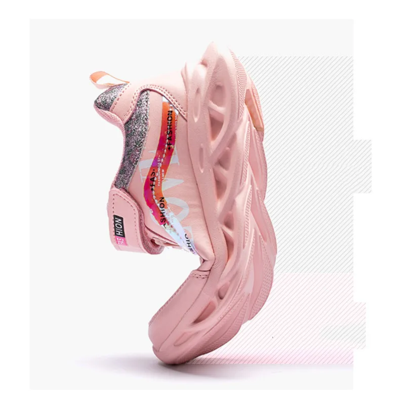 Весенние сетчатые кроссовки детская обувь для бега дышащая Спортивная девочек