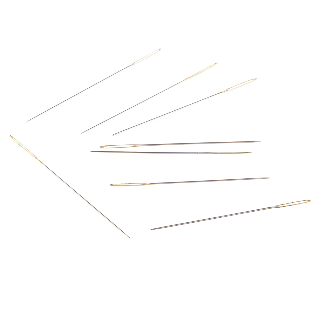 20 шт золотой хвост Вышивка Ткань крестом иглы Ручное шитье ремесло инструменты