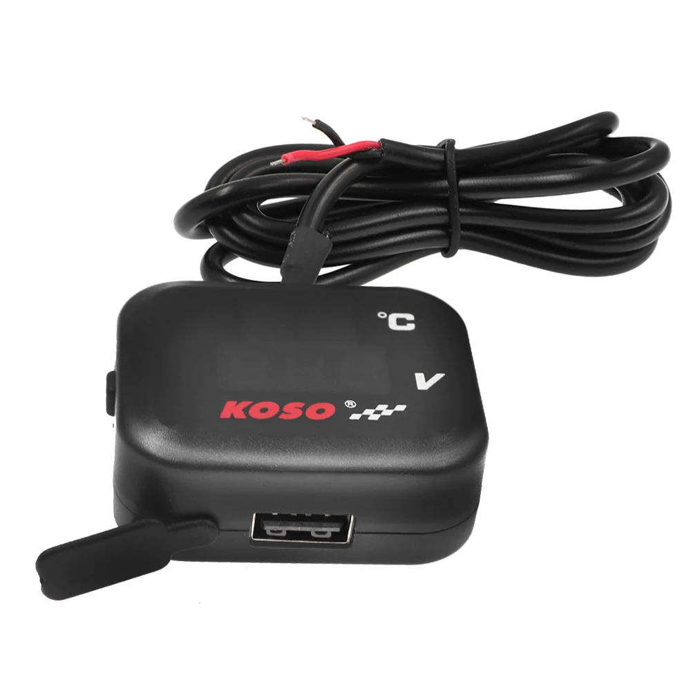 Универсальное зарядное устройство KOSO с USB-портом для Vespa Yamaha TMAX XMAX | Автомобили и