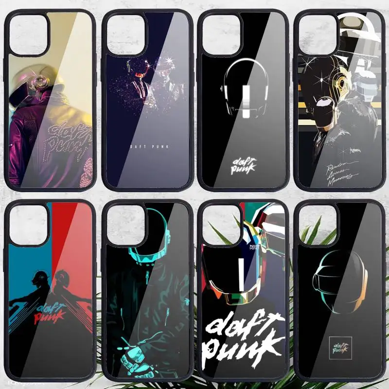 

Daft Punk Phone Case PC for iPhone 11 12 pro XS MAX 8 7 6 6S Plus X 5S SE 2020 XR