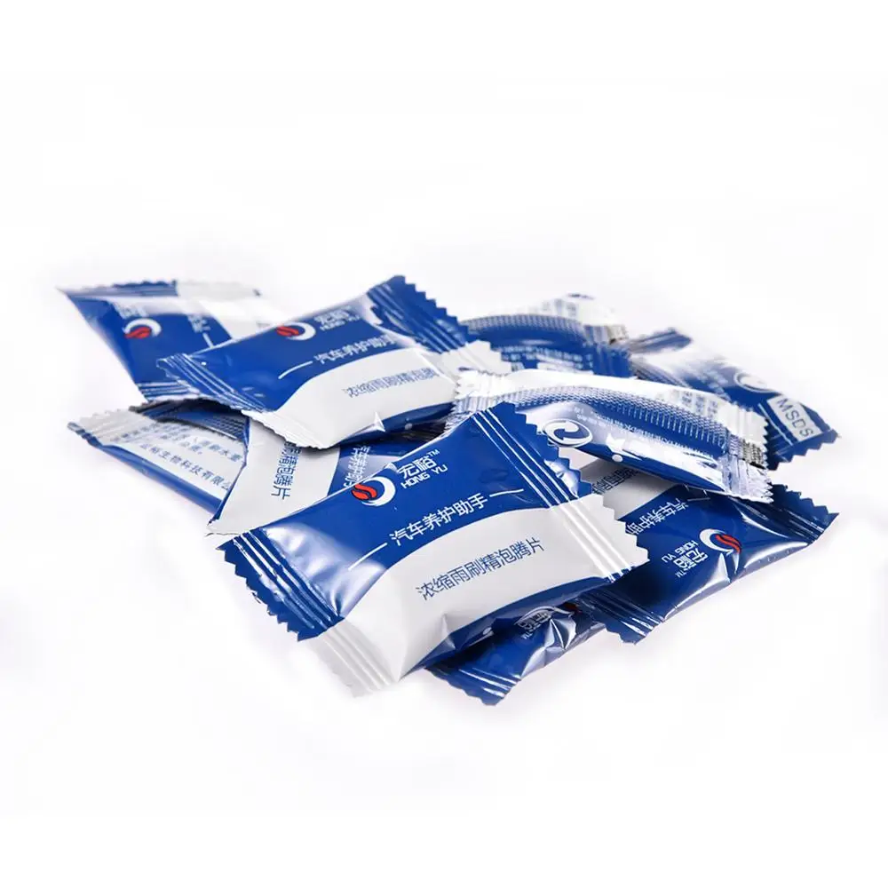 

10pcs/set Condensed Effervescent Tablet Wiper Car Windshield Glass Washer Solid Wiper Auto Concentrated Cleaner Tablet Car Care
