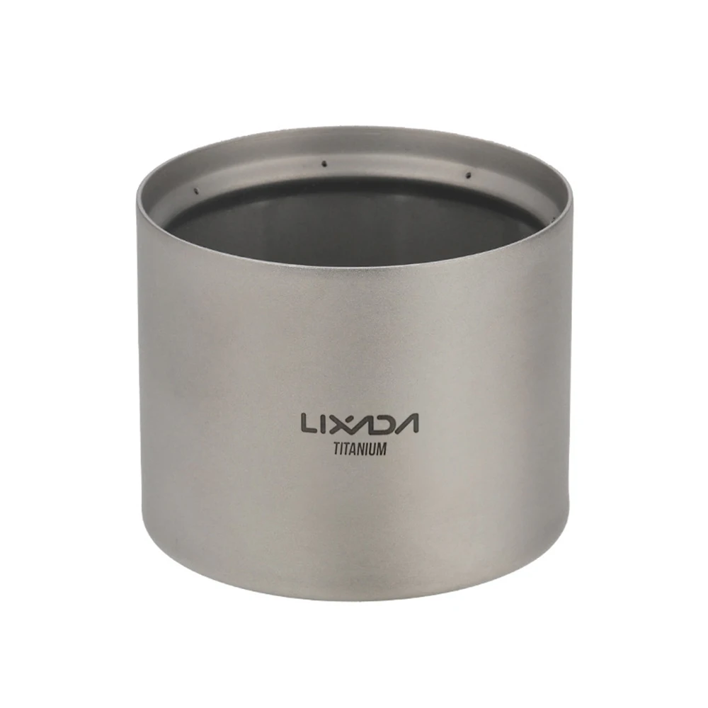 Lixada Mini Alcohol Stove Lightweight Titanium Liquid Spirit Furnace for Outdoor Camping Backpacking Hiking | Спорт и развлечения