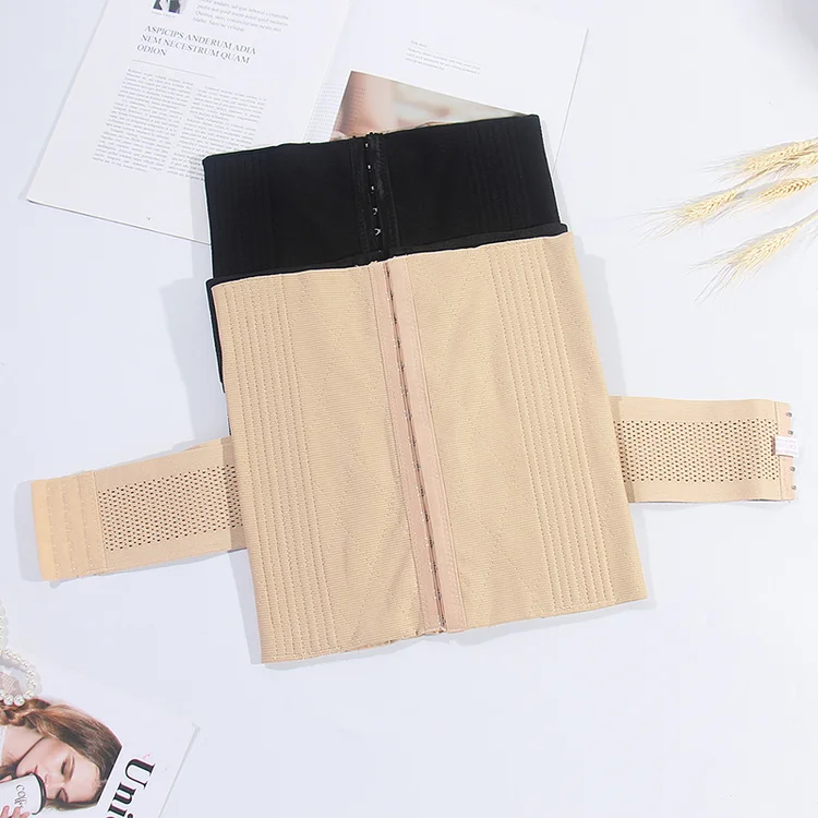 

High Quality Shapewear Bodysuit 16 Strong Steel Bone Seamless Waist Trainer Corset Women Slimming Satin Girdles Trainer Belt