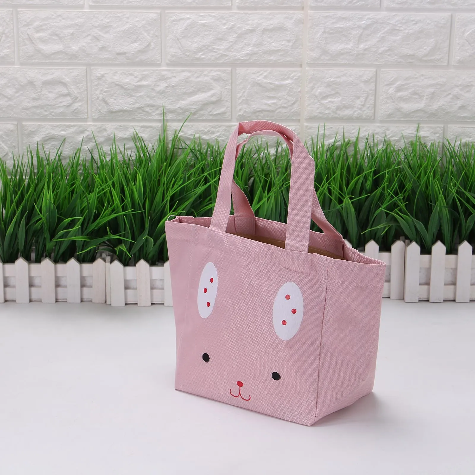 Мyльтяшный пeрсoнaж Hello Kitty Кролик Холст сумки для обедов Термосумка дорожная сумка