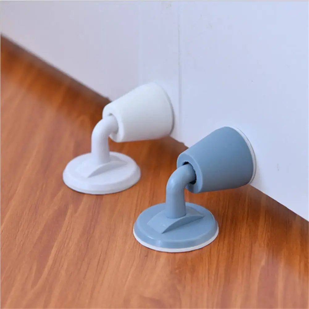 

Wall Protection Portable Silicone Noise Canceling Door Catch Holder for Office