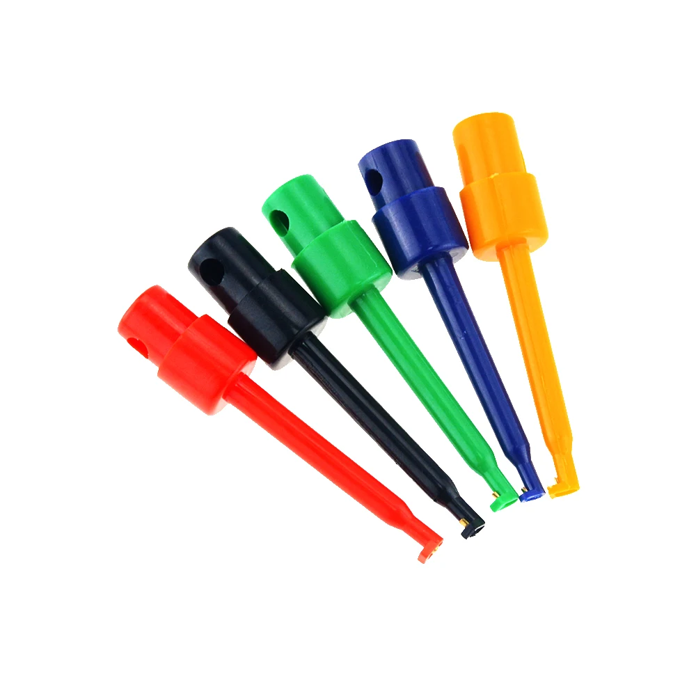 5 шт. большой размер длина 57 мм один тест крюк зажим зонд для электронного теста