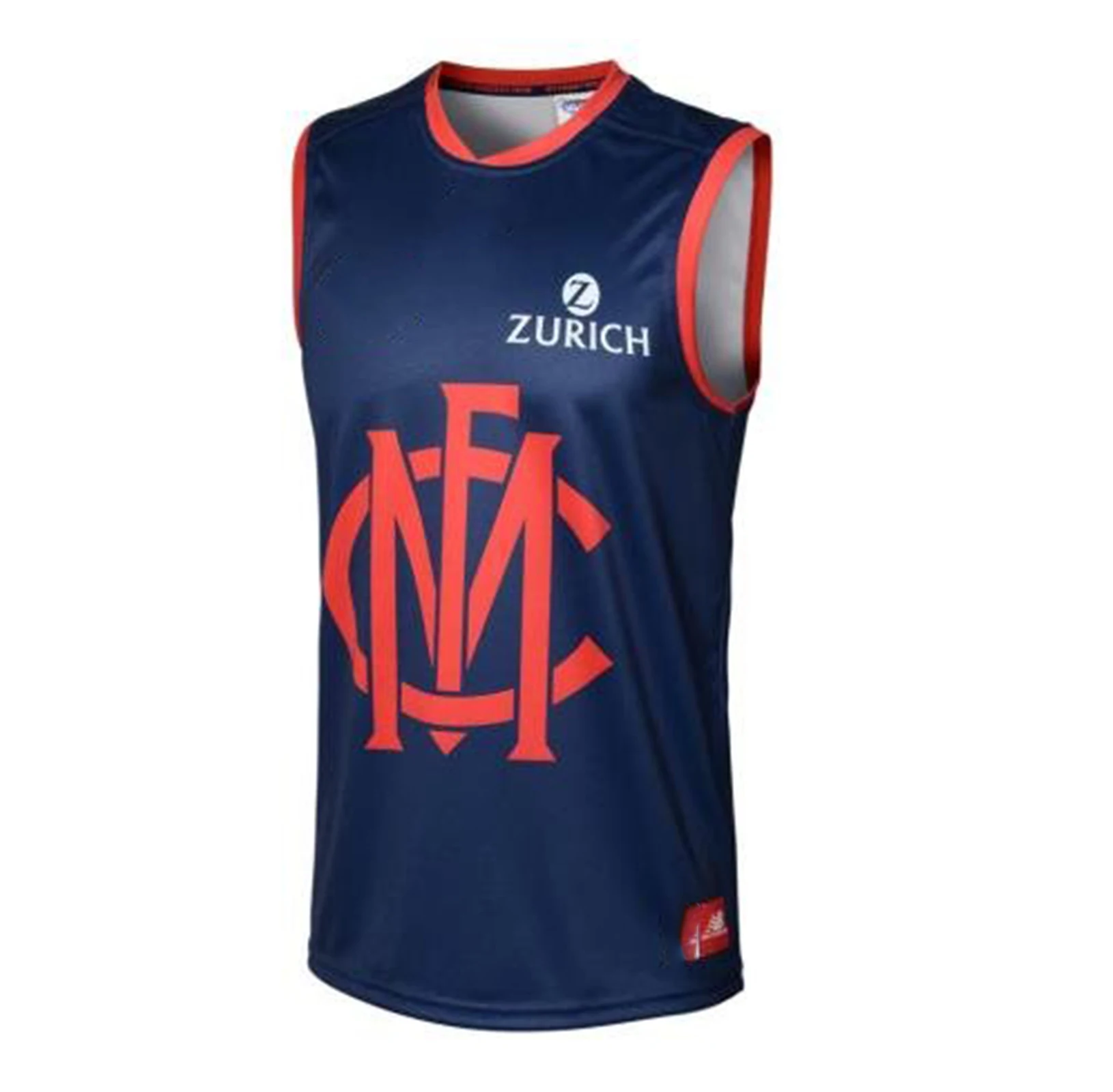 

2020 MELBOURNE DEMONS FC Training Guernsey Rugby Jersey S-3XL