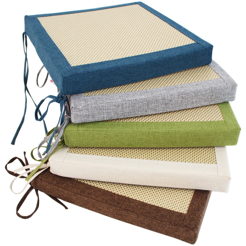 Стул из ротанга Нескользящая подушка для обеденного стула снятия боли офиса