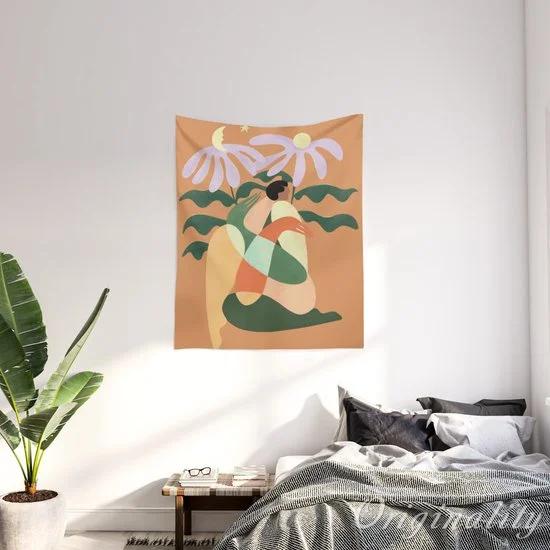 Летний настенный гобелен с надписью The Sea украшение для дома