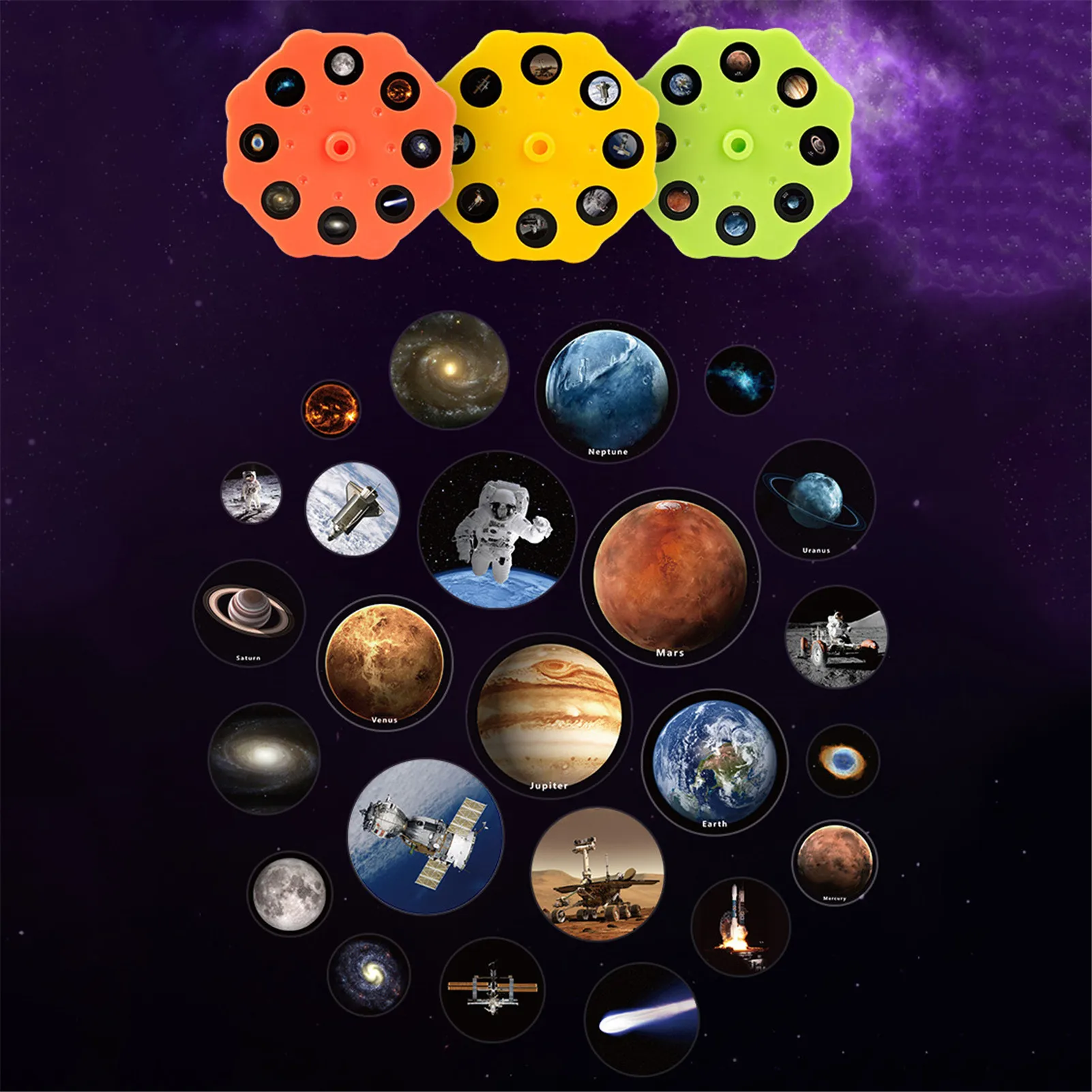 

3D DIY Planetary Model Romantic Educational Astronomy Toy For Kids Planetary Model Diy Astronomy Science Eight Planets