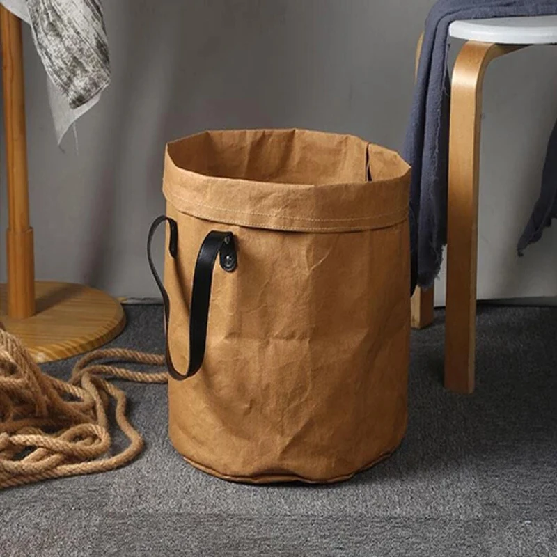 

Dirty Laundry Basket Storage Basket Toys Organizer with Handle Foldable Capacity Laundry Hamper Waterproof Storage