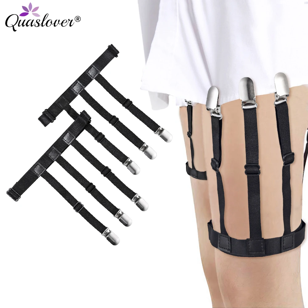 2 шт. мужские подтяжки ремень для рубашки с не блокировкой скольжения