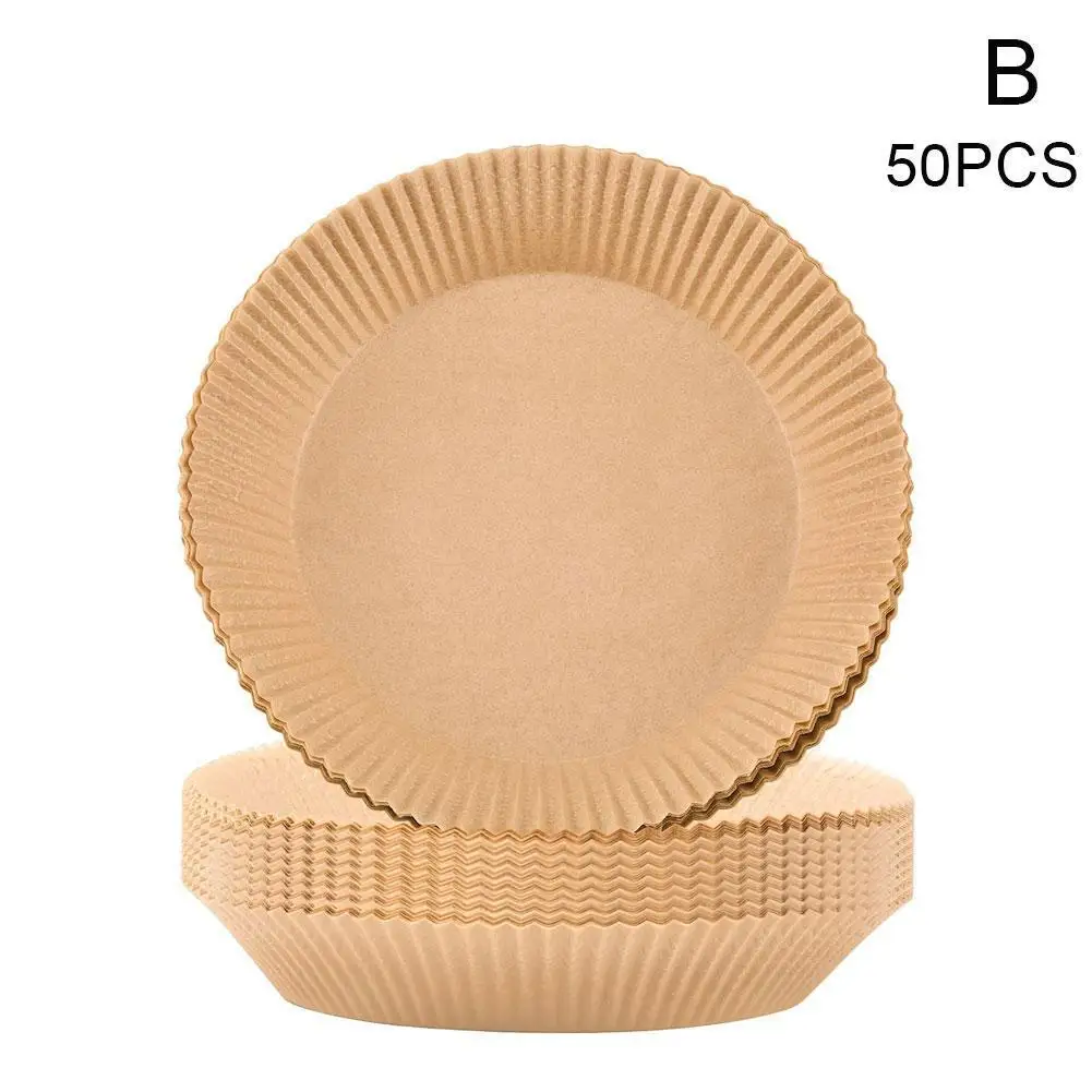 

30/50 шт. одноразовая фритюрница с бумажным вкладышем, антипригарный отпариватель для духовки, коврик для бумаги для выпечки, подложки, Кондит...