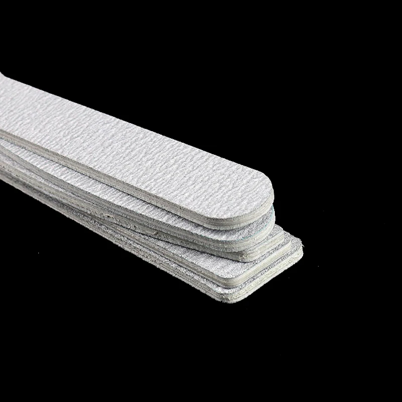 Пилка для ногтей двусторонняя с наждачной бумагой 5 шт./лот 100/180|Пилки и буферы| |