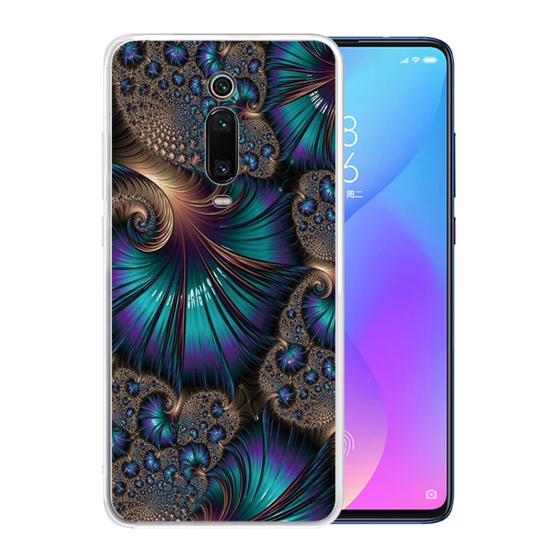for Xiaomi Redmi Note 8 Pro 7 6 K20 K30 5G 8A 7A Soft Silicone Clear Transparent TPU Case Fantasy Retro Printed Cover |