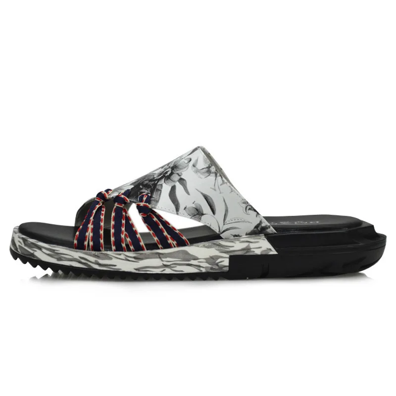 Harajuku/модные мужские шлепанцы с цветочным принтом летняя пляжная обувь из