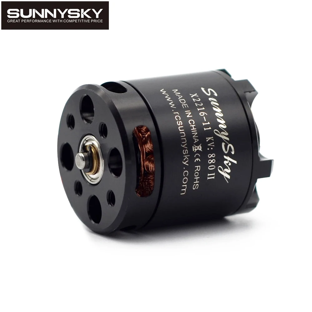 4 шт. SUNNYSKY X2216 KV880/KV1100/KV1250/KV1400/KV1800/KV2400 Outrunner бесщеточный двигатель для