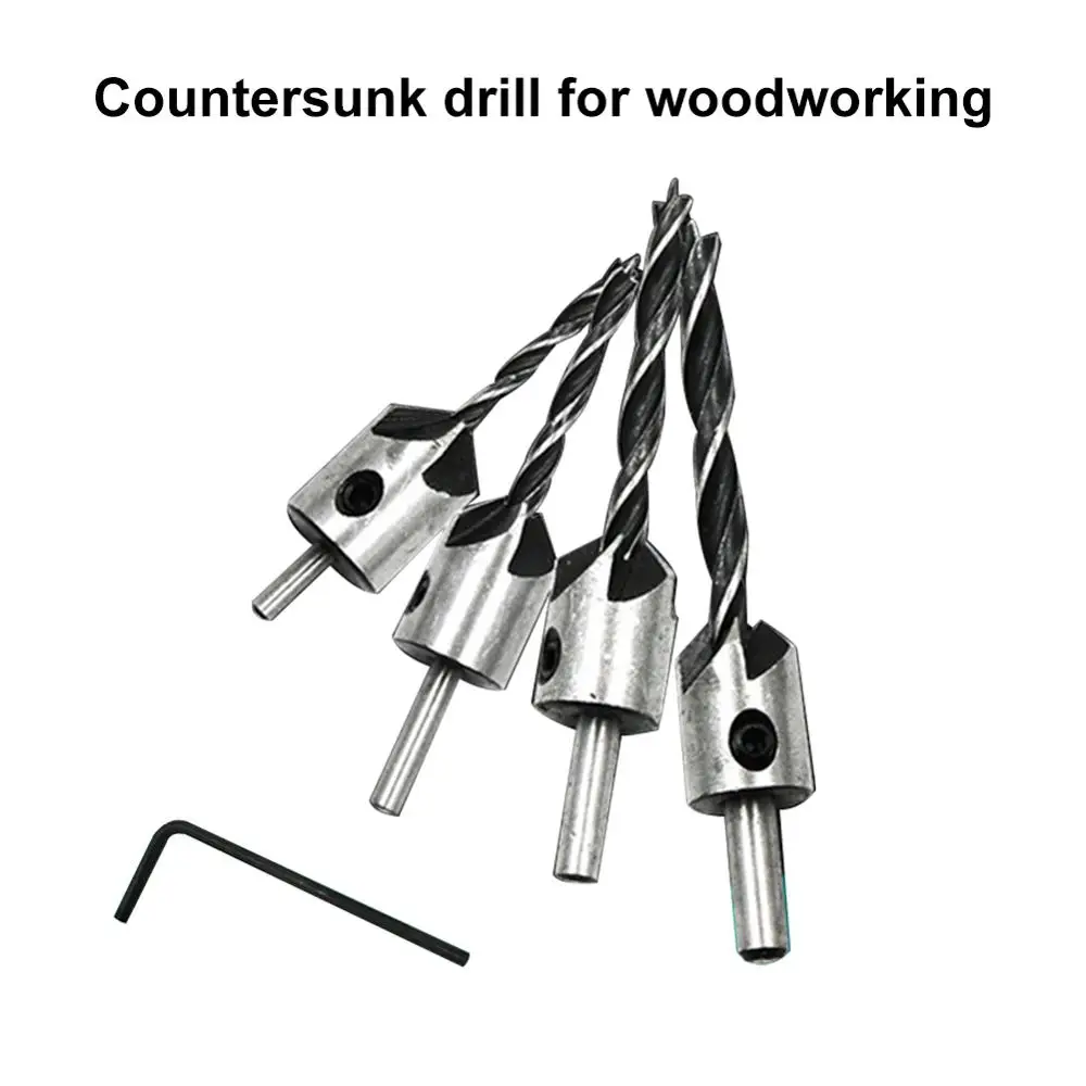 4 шт./7 шт. Зенковка сверла биты с потайной головкой под названием Matrix Body diamond cutter PDC