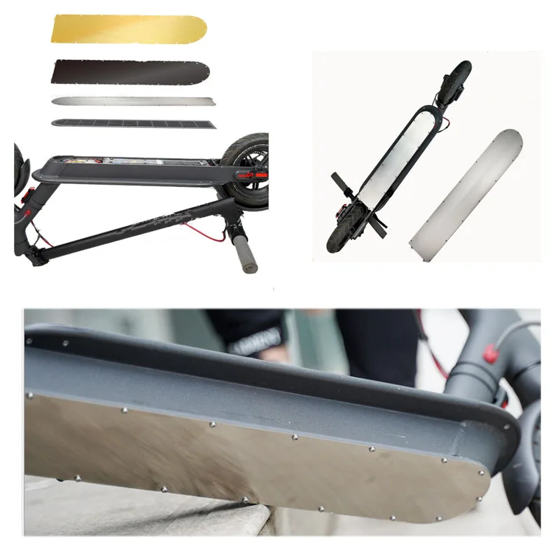 Крышка батарейного отсека из нержавеющей стали для скутера xiaomi m365 pro|Детали и