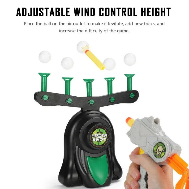 

Electric Air Shot Hovering Ball Funny Floating Target Airshot Game Foam Dart Blaster Shooting Ball Toy Kid Gift