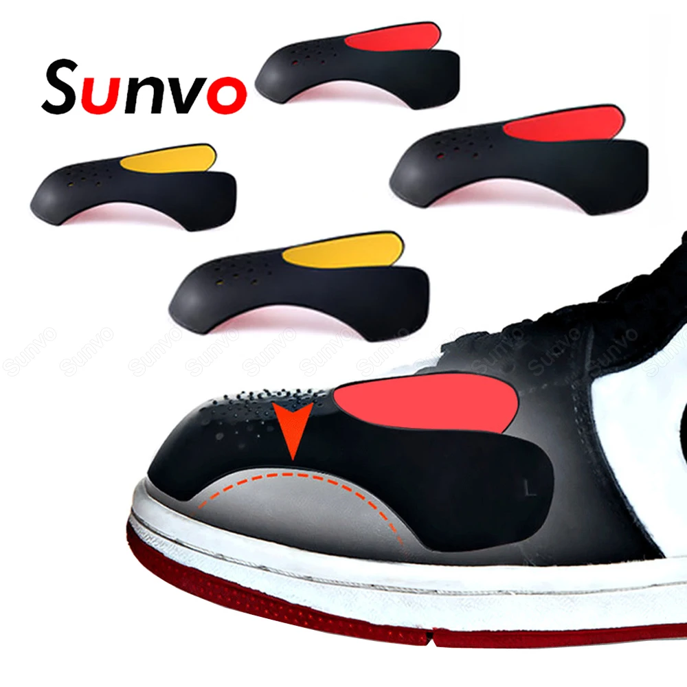 

Premium Shoe Anti Crease Protector for Sneakers Toe Cap Support Basket Ball Sports Shoes Anti Fold Protection Stretcher Extender
