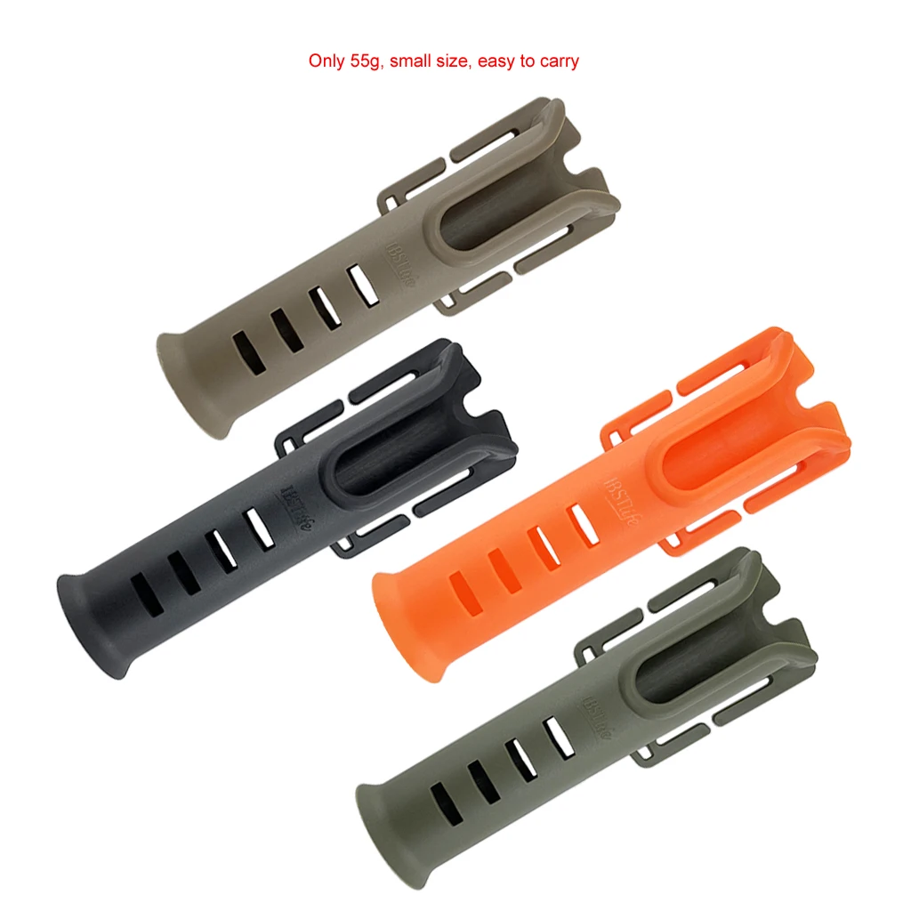 Multi-function Nylon Belt Rod Holder Quick Waist Holder Portable Pole Inserter Fishing Rod Pesca Rack Inserting Device Accessory