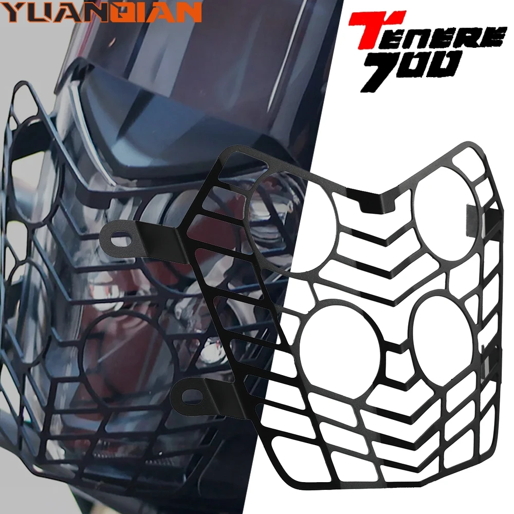 

Защитная решетка для мотоциклетной фары, защитная решетка для Yamaha XTZ700 XT700Z Tenere 700 T7 Rally 2019 2020 2021