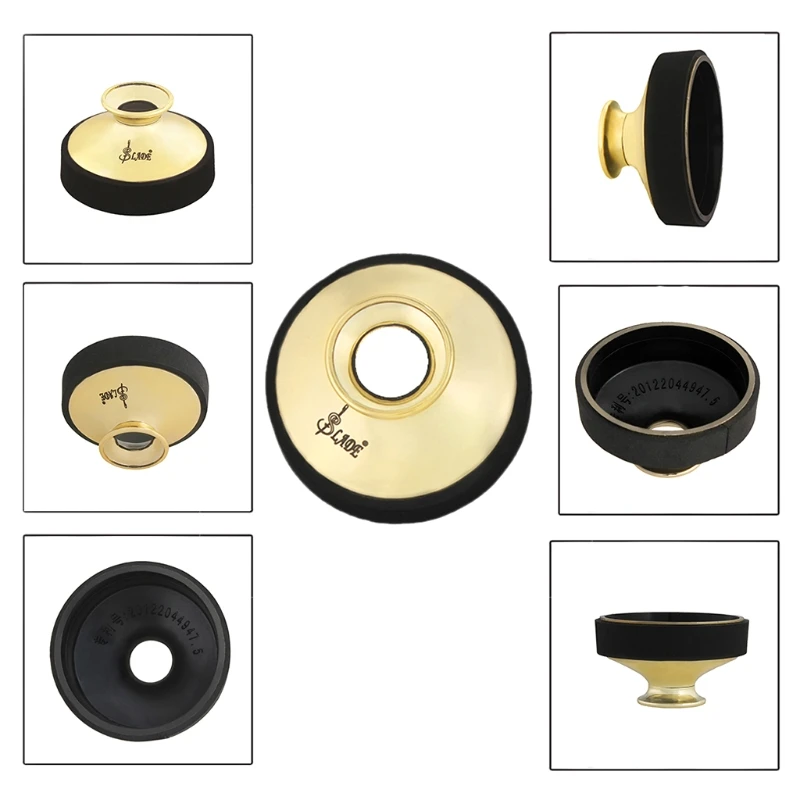 Легкий глушитель ABS для альт саксофона музыкальный инструмент|Латунные детали и