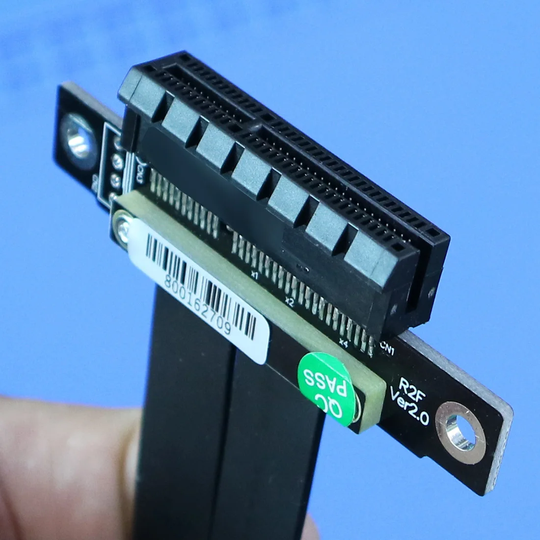 Расширитель PCIe 3 0x4 для сетевой карты промышленный SSD Pci-e на x16 до 90/180/270 градусов