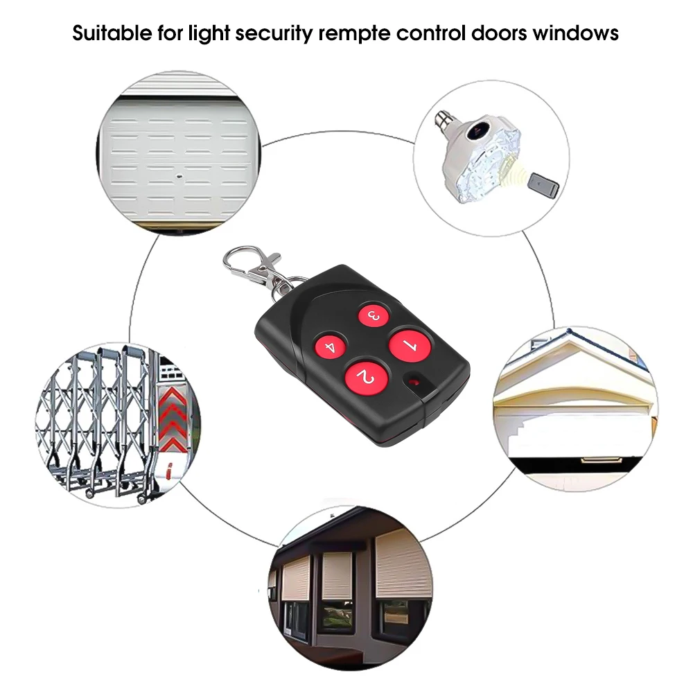 KEBIDU Wireless 433MHz Copy Code Remote Control For Garage Gate Alarm 315MHz 868MHz Controller Cloning Duplicator | Электроника