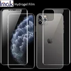Гидрогелевая пленка imak Для iPhone 11 Pro Max, Защитная прозрачная пленка для переднего и заднего экрана, Олеофобная