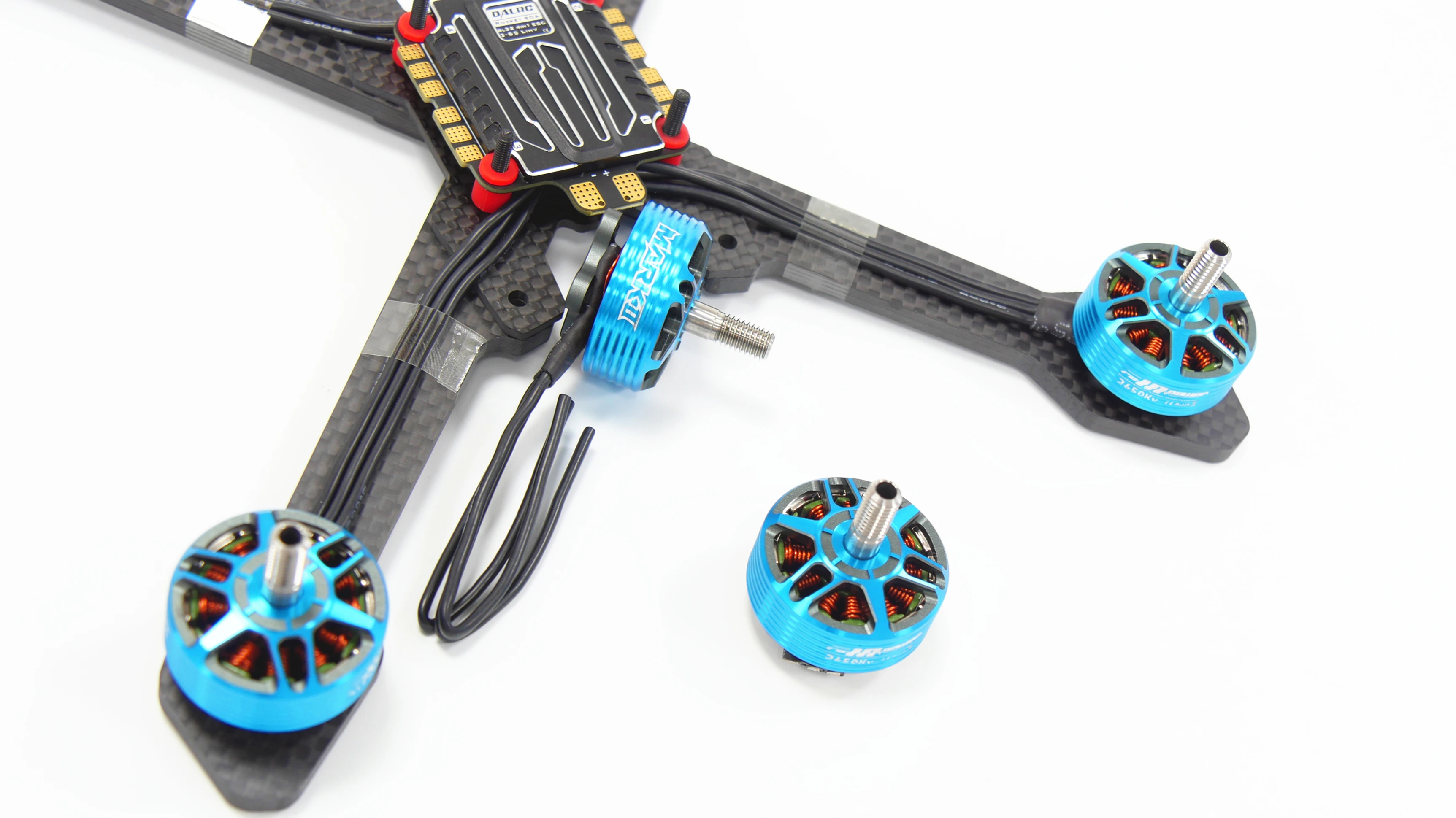 4 шт. супер импульсный MARK II 2207 1750KV/2450KV/2650KV бесщеточный двигатель для RC FPV гоночный