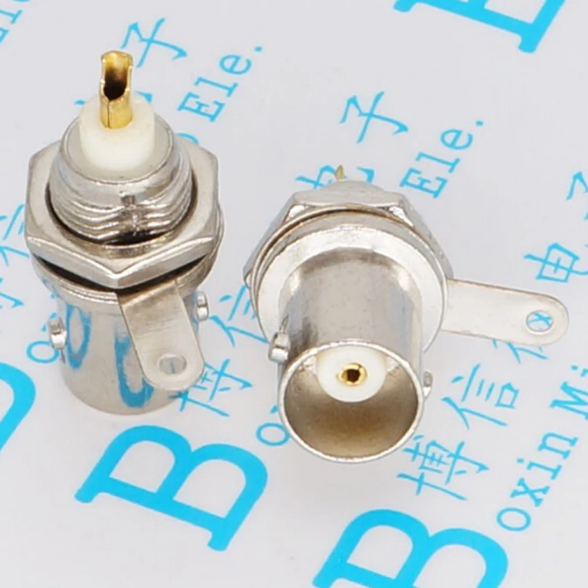 

10PCS/Lot Q9 BNC Female Socket/Jack Connector Panel-Mount Welding-type